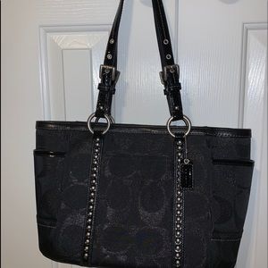 Black coach bag